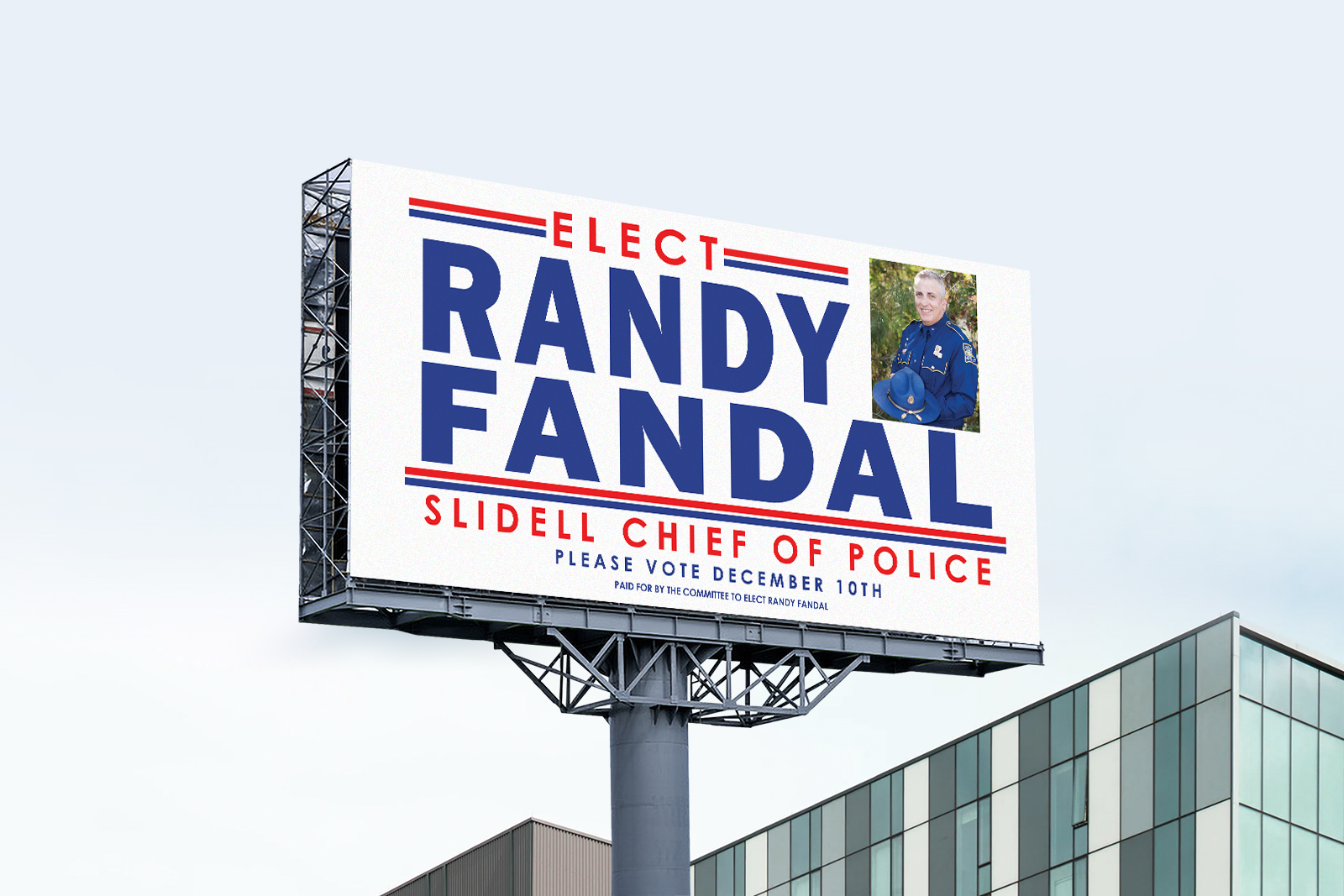 Billboard Design for Political Campaign
