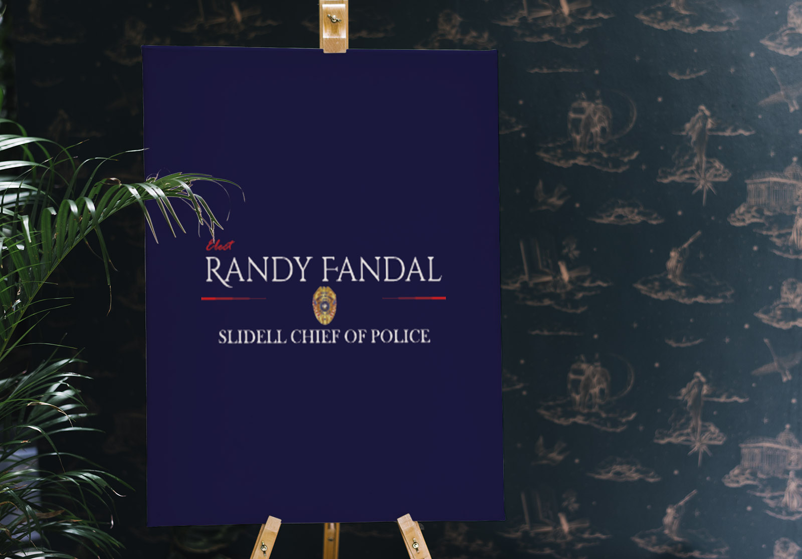 Logo Design - Randy Fandal for Slidell Chief of Police Campaign