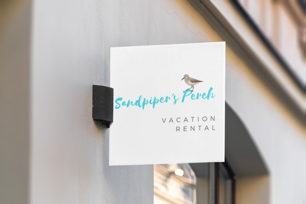 Sandpiper's Perch Vacation Rental Logo