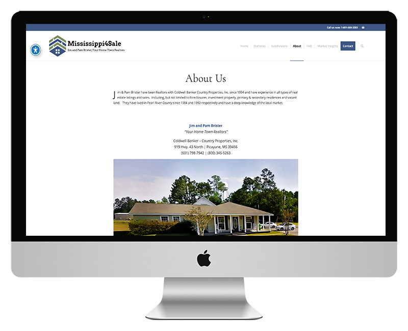 Mississippi Real Estate Website