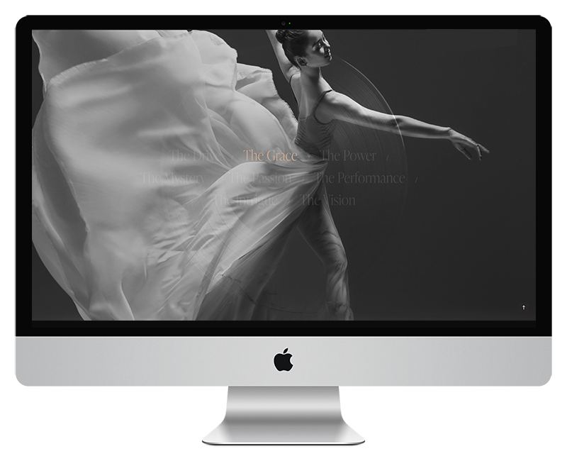 Amber Dance Academy Web Design - Home page 4