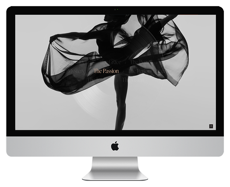 Amber Dance Academy Web Design Home page 8