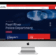 Pearl River Police Department Web Design - Home Page
